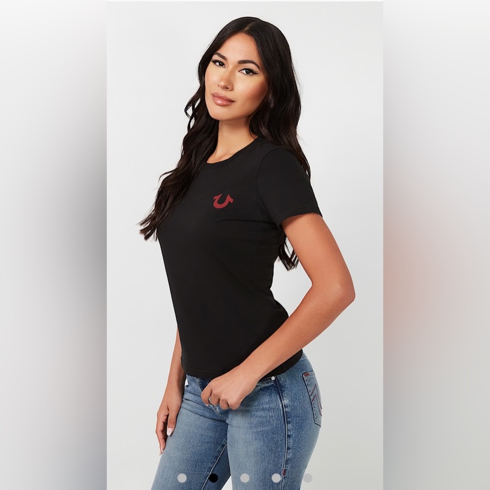 True Religion Studded Logo Tee | NWT